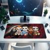 1Pc Horror Icons Space Gaming Mouse Pad Keyboard Desk Mat Non-slip Rubber Lock Edge Waterproof Computer Mousepad for Office Home Decor Y1336