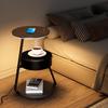 OEING Wireless Charging Floor Lamp with Storage Shelf