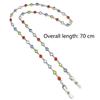 Sunglasses Holder Strap Anti-Loss Metal Eyeglass Chain Cord Lanyard for Women Outdoor Sports Vacation