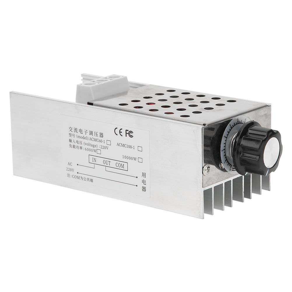

10000W Ultra High Power SCR Voltage Regulator Speed Controller Dimmer Thermostat AC 220V