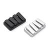 Klaviertasten Design Fidget Slider Rechteckige Form Wippenmechanismus Mini Sensorisches Spielzeug Tragbar Zinklegierung Fidget Push Karte