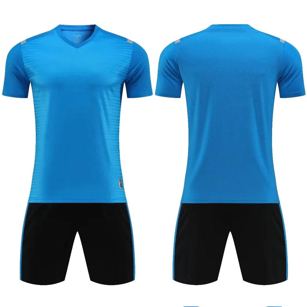 A large number of spot children's football jerseys men's, game jerseys summer training bilateral pockets short-sleeved children's football jerseys