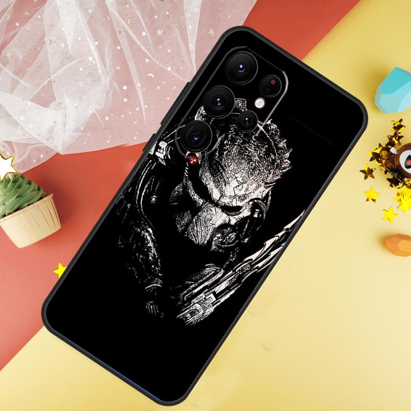 Alien Predator Case For Samsung Galaxy S23 Ultra S24 S22 S20 S21 FE Note 10 20 Ultra S8 S9 S10 Plus Cover