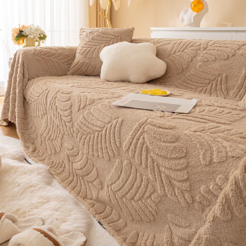 Husa de canapea de pluș pentru toate anotimpurile, husă de canapea anti-alunecare simplă și modernă