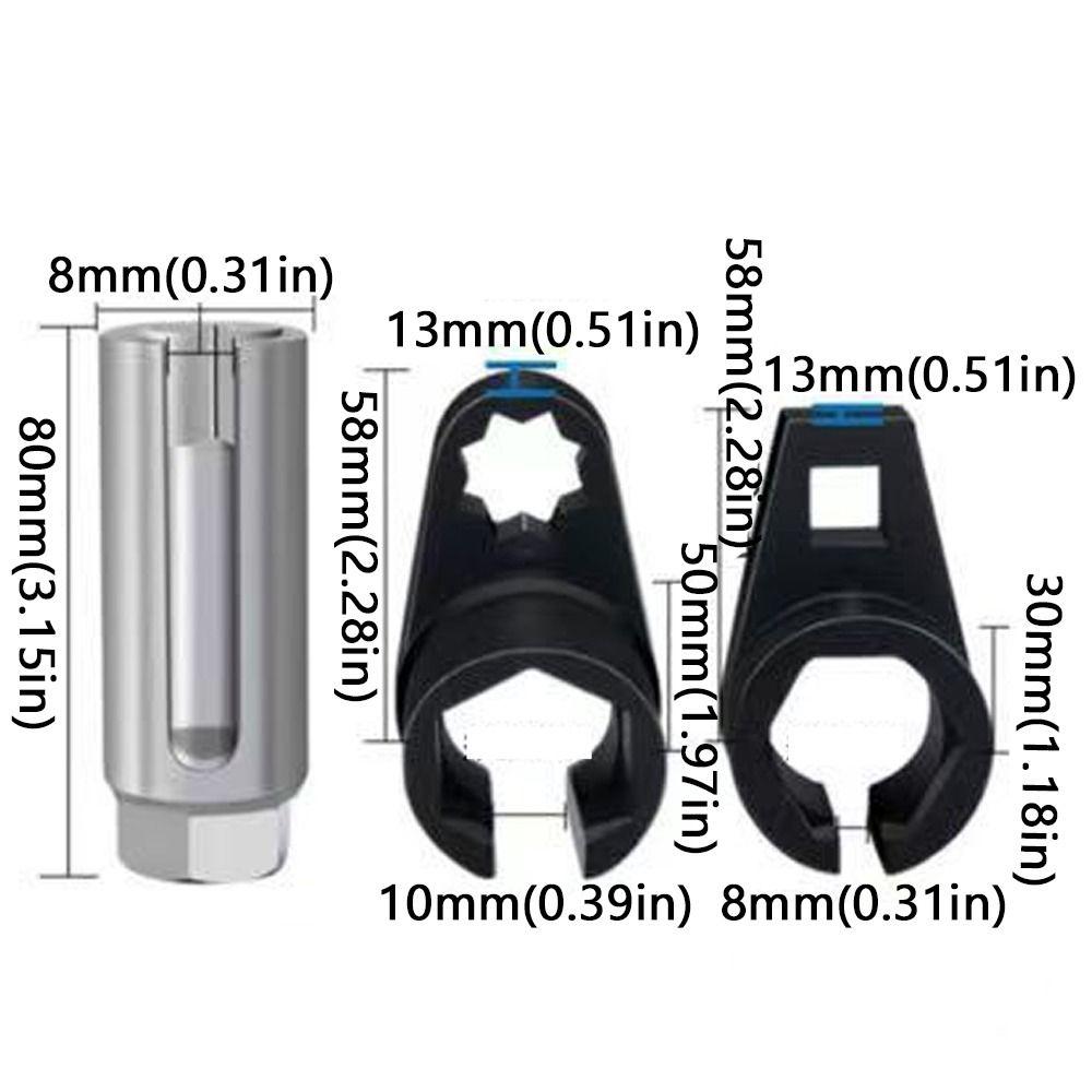 Professional Broken Nut Removal Tool 22mm Thread Chaser Tool O2 Socket Removal  Garage Repair