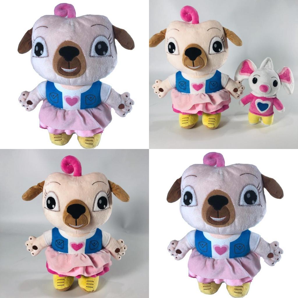 Kuscheliges Chip und Kartoffel Plüschtier Set Mops Maus Puppe