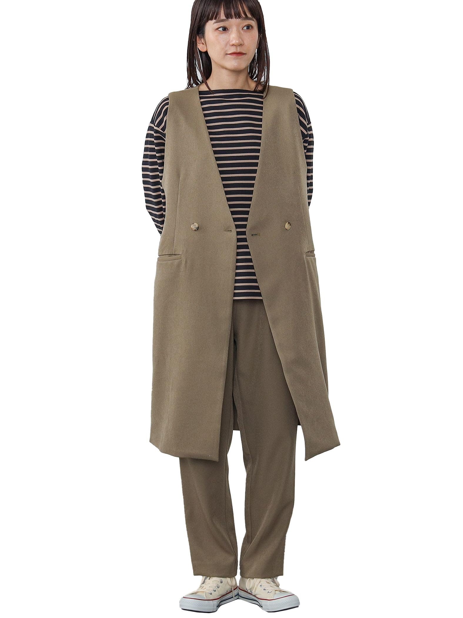 

Gilet Pants Set BEIGE ONE SIZE [Beams Heart] All-in-one/Overall Women s