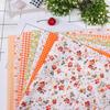 7 Stück Nähstoff Stilvoller Weicher Einfarbiger Stoff Floraler Baumwollstoff DIY Zubehör für Handgemachte Stofftaschen Stofftaschentuch Kunsthandwerk