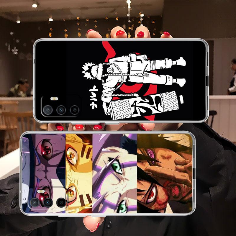 TR19 Naruto Uzumaki Transparent Phone Case for Motorola Moto G7 G8 G9 G84 G85 G73 G24 G15 Z2 Play Power Plus