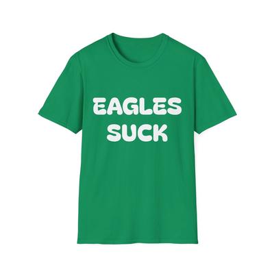 Eagles Suck Football T-Shirt, Game Day Apparel, NFL Fan Gift, Eagles Haters