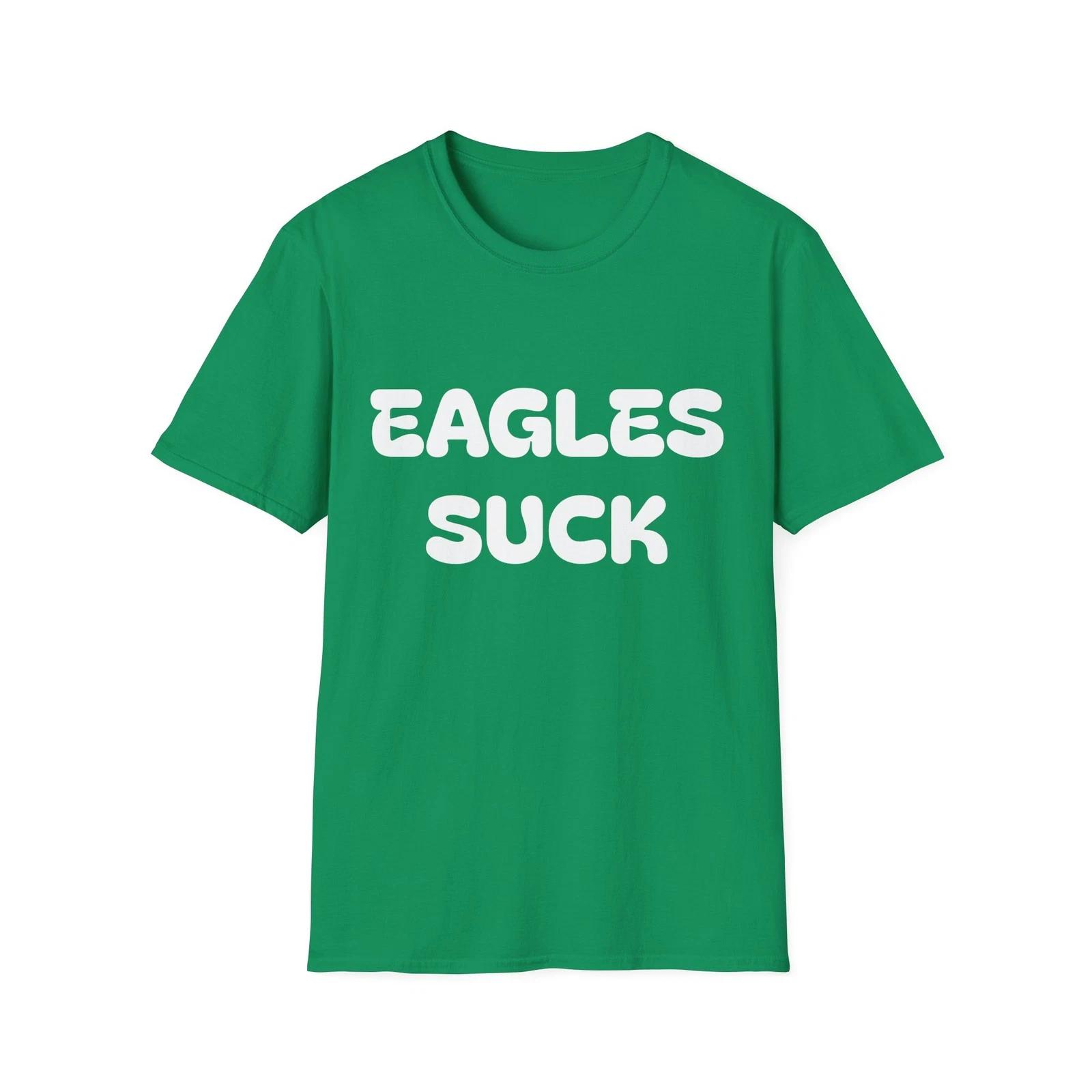 Eagles Suck Football T-Shirt, Game Day Apparel, NFL Fan Gift, Eagles Haters S
