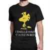 Snoopys Cartoon Hund Peanuts Merch Herren Damen T-Shirt 100% Baumwoll-Tee Grafik T-Shirt Kleidung