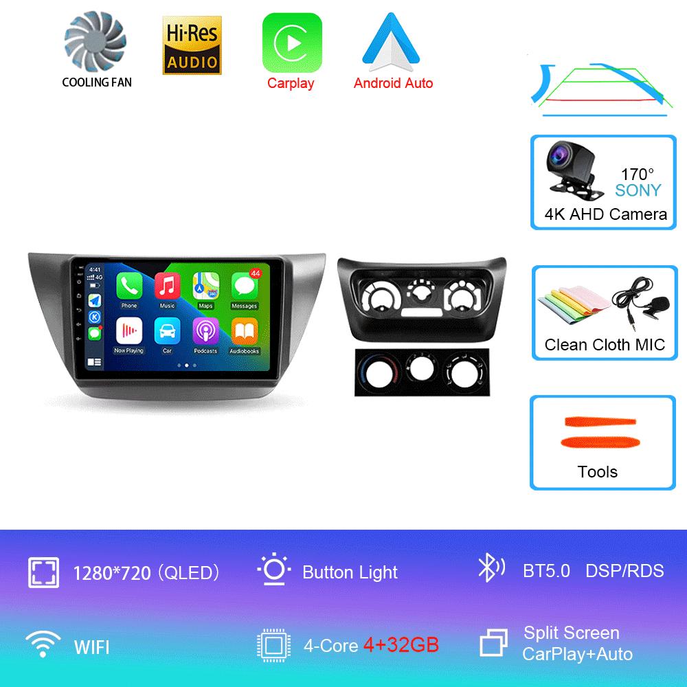 Android 14 Car radio For Mitsubishi Lancer 9 CS 2000 - 2010 Multimedia Video Player Stereo Navigation GPS No 2din 2 din dvd