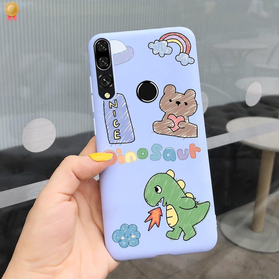 For Honor 9X Pro RU Case Cute Cartoon Cool Black Pink Silicone Back Cover For Huawei Honor9X Honor 9X Pro 9XPro 4G Phone Case