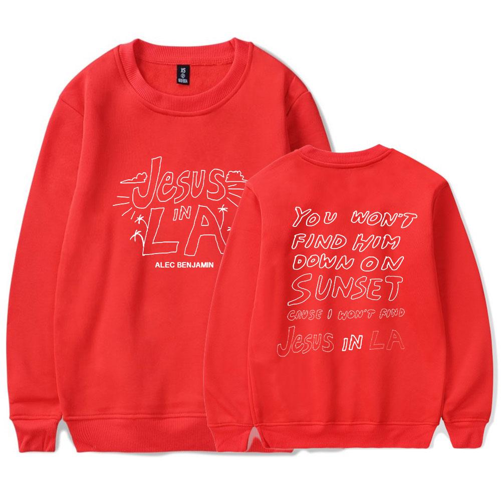 Alec Benjamin Round Neck Sweater Men/Women Hoodie Streetwear Sweatshirts Fashion Tops Casual Teenager Clothes