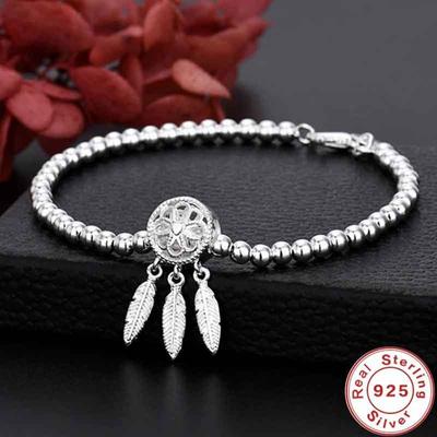 925 Sterling Silber Traumfänger Modearmband für Frauen Schmuck Hochzeitsgeschenk