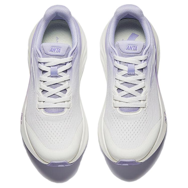 Anta Kelionės žingsnis 1.5 PG7 Patogūs Universalūs Neslidūs Atsparūs Dėvėjimuisi Kvėpuojantys Žemo profilio Laisvalaikio Bėgimo Batai Moterims sportbačiai Balti Violetiniai 122515508-1