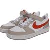 Nike Court Borough ESS+ Comfortable Versatile Low-Top Kids Skate Shoes Kids Sneaker White Red Brown IQ2726100