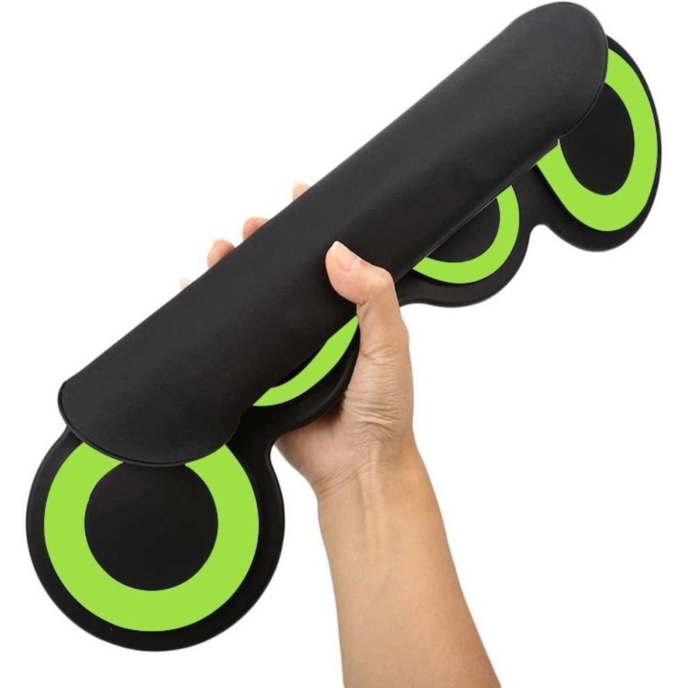 1 Box USB Portable Electronic Drum with Sustain Pedal Folding Music Drums for Beginner Children
