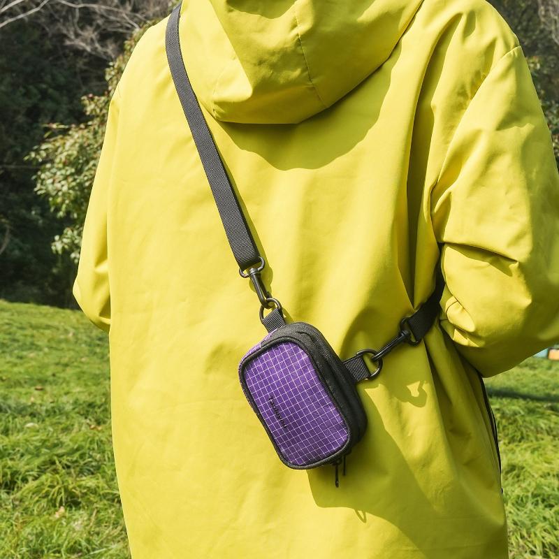 Waterproof Crossbody Bags for Men Women New Lightweight Outdoor Sports Shoulder Bag Dopamine Color Fashiable Commuting Bag