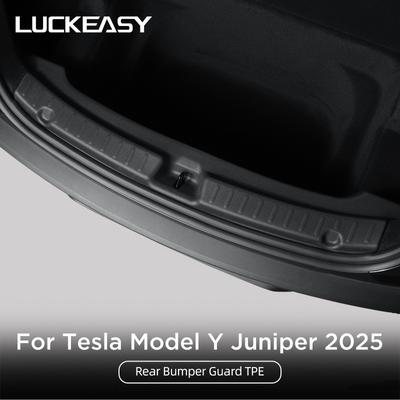 For Tesla Model Y Juniper/Launch 2026 Rear Trunk Threshold Strip Bumper Protective Cover Car Accessories Trunk Inner Guard