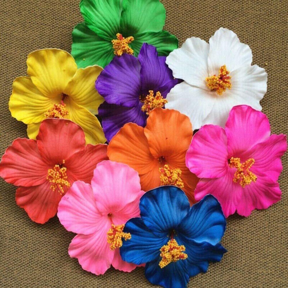 Headwear Hawaiian Flower Hair Clips Side Bangs Clip Hair Accessories BB Hair Clips Romantic Suitable Vacation Beach Parties