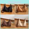 Fashionable Medium Size Pu Tote Bag For Women Unique Vintage Style With Zipper Closure