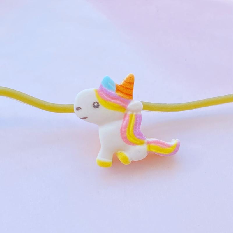 

10Pcs New Kawaii Resin Mixed Cartoon Mini Unicorn Series Flat Back Cabochon Crafts Clothing DIY Scrapbooking Accessories