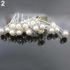 20Pcs Women's Wedding Bridal Faux Pearl Rhinestone Flower Hairpins Hair Clips