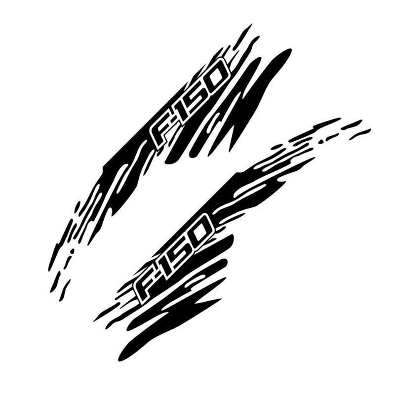 Ford Raptor F150 Pickup Car Stickers for Body Modification and Trunk Decoration.
