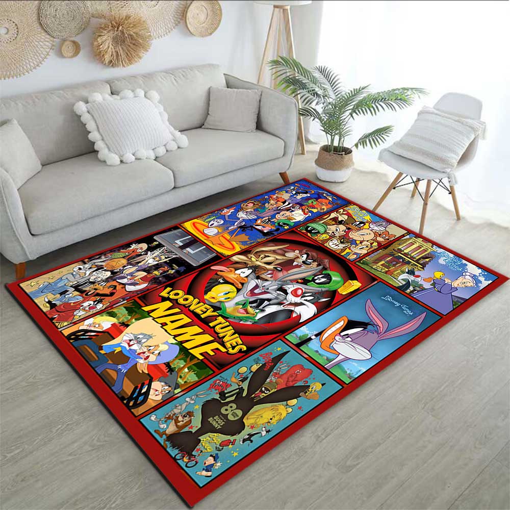 Like Warner Bros. Movies (4) Customize your name rug, office chair cushion, home bedroom living room gift.