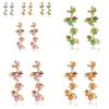 Colorful Alloy Fruit Dangle Earrings 2021 European And American Style