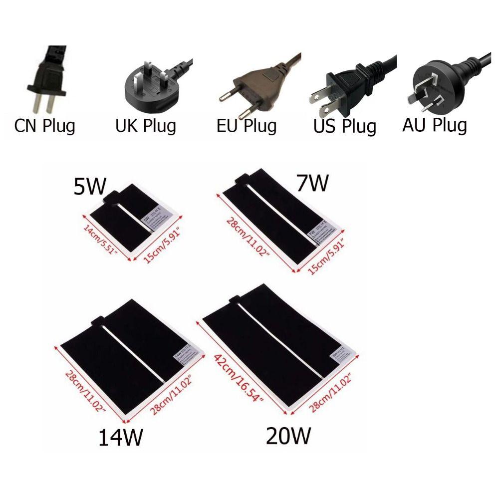 With Thermostat Controller Heater Carpet Pet Electric Blanket Reptile Heated Pad Pet Heating Mat