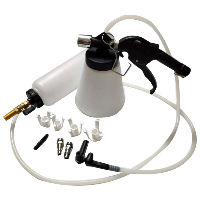 1L 0.75L Auto Bremsentlüfter Hydraulische Pumpflüssigkeit Pumpe Kit Ölwechsel Entlüftungstank Schläuche Reparaturwerkzeug LKW Motorrad Zubehör