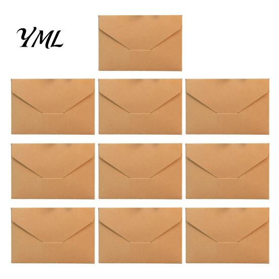 DIY Scrapbooking Accessories 10Pcs Small Blank Envelopes, Multi?Color Card Mini Envelopes for Gift Business Greeting Cards, Invitations, Handmade