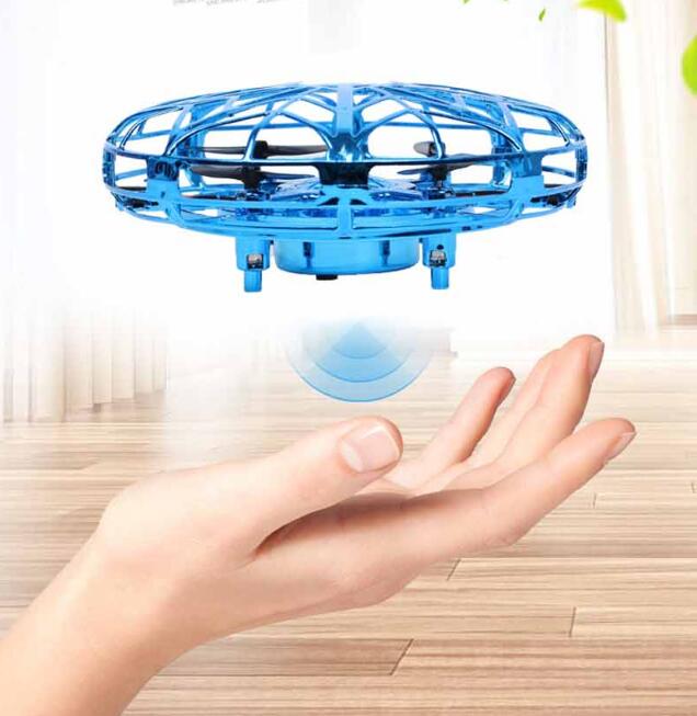 Flying Helicopter Mini Drone RC Drone Infraed Induction Aircraft Quadcopter Upgrade RC Toys For Kids
