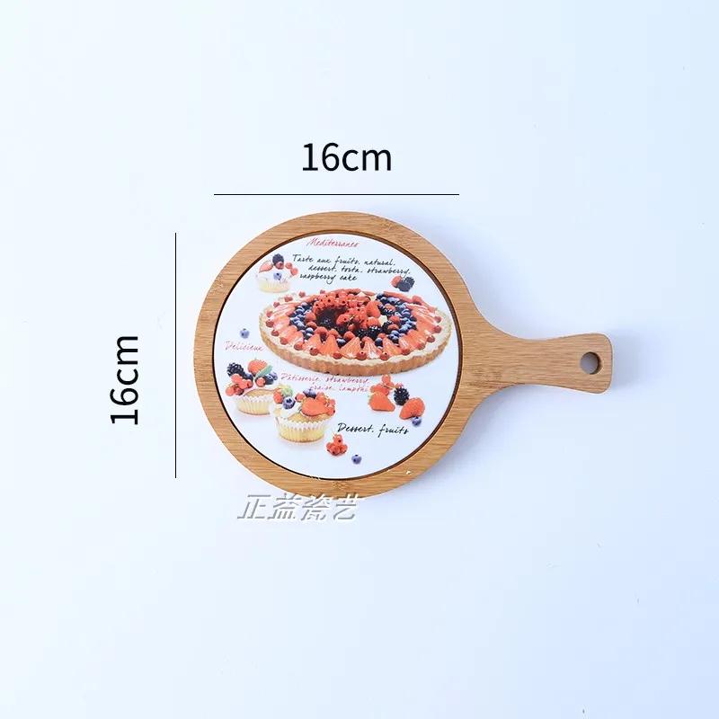 

Европейская круглая квадратная керамика бамбуковая деревянная тарелка для пиццы сыр запеченный рис столовая посуда западная кухня тарелка для стейка десертное блюдо для хлеба