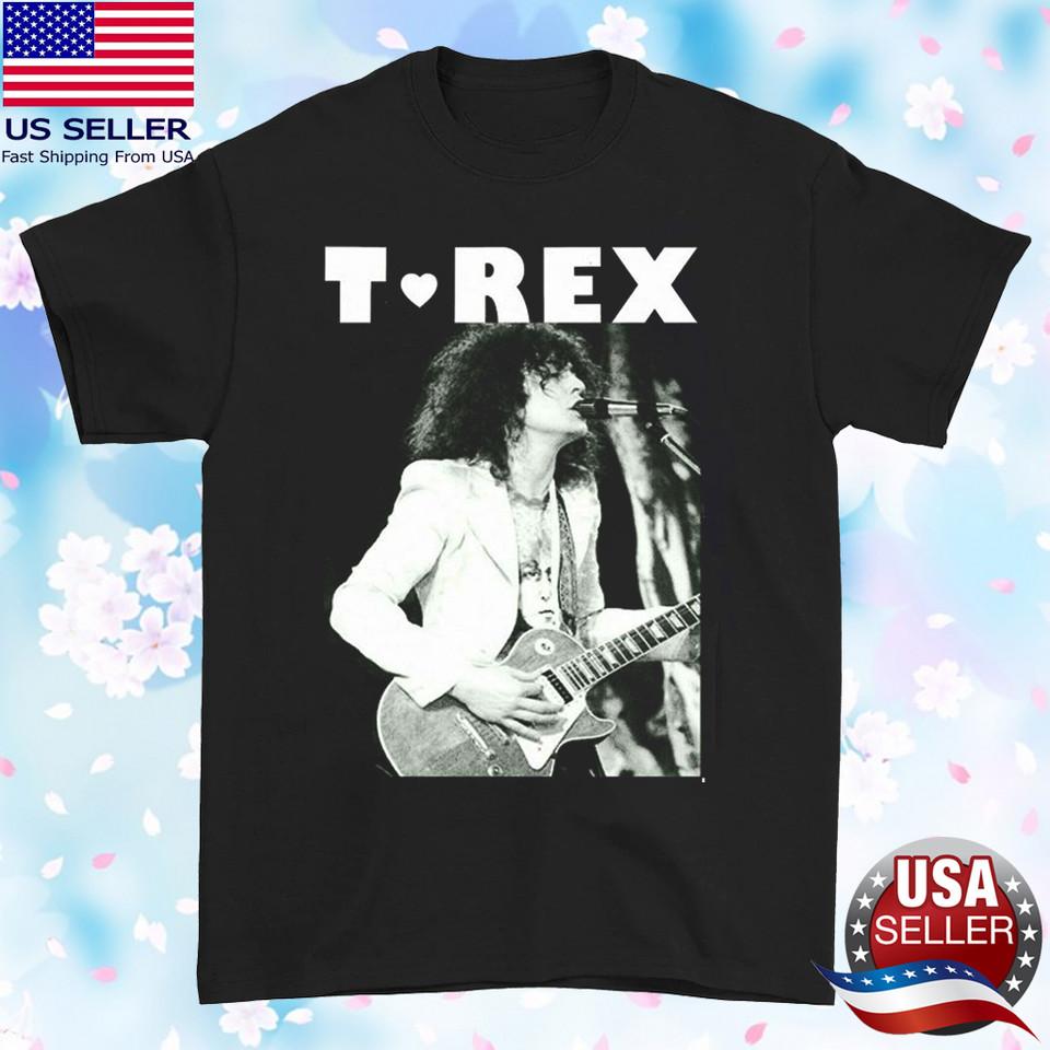 T  Rex  Band  black  shirt Unisex T-Shirt S