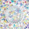3D Resin Nail Charms 50PCS Ocean Themed Colorful Conch Jellyfish Translucent for DIY Nail Art Decoration