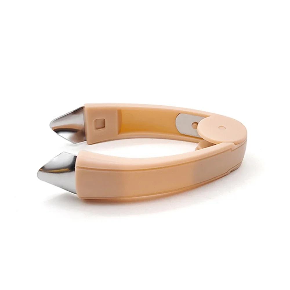 Herramientas portátiles de cocina, pelador de piña y fresa de acero, práctico removedor de semillas de frutas y verduras, pinza para frutas, accesorios