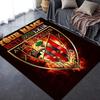 Custom Name Athletic Club Carpet Rug for Living Room Bedroom Home Sofa Decoration,Kids Play Non-slip Floor Mat
