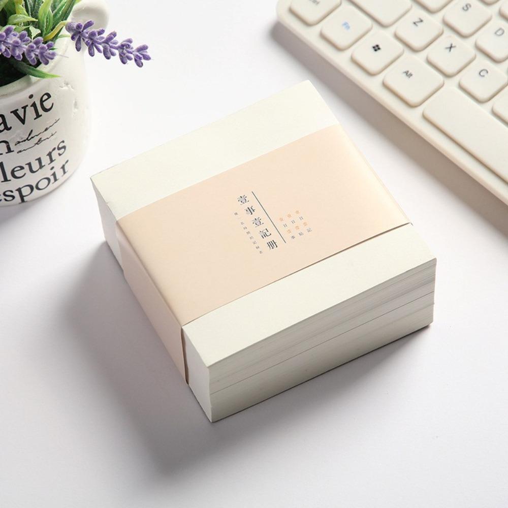 400 Sheets Tearable Notepad Self-adhesive Memo Pads New Note Paper  Students