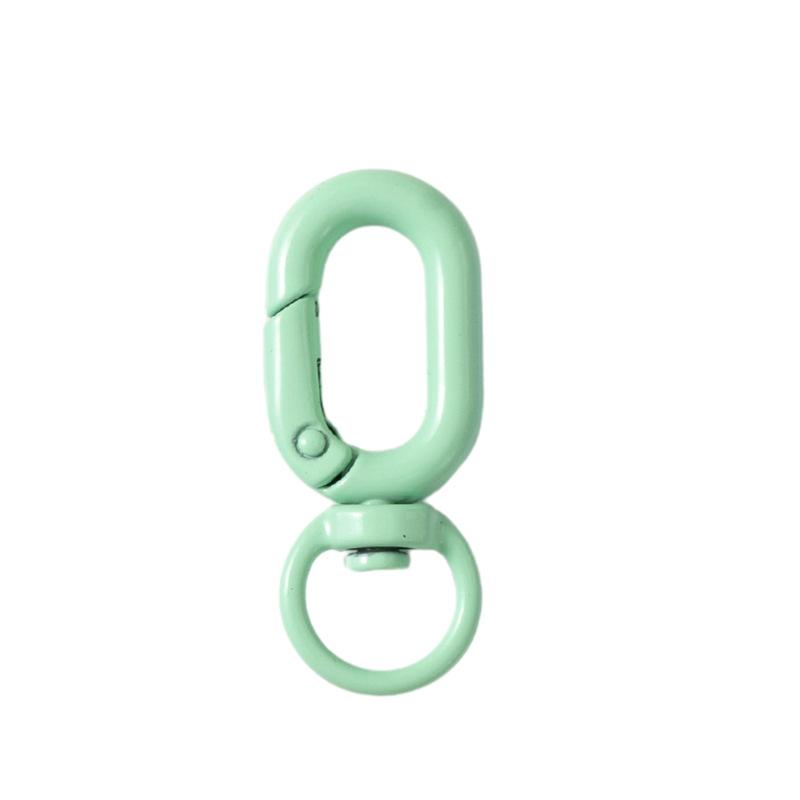 5pcs Colorful Metal Lobster Claw Clasps Swivel Lanyards Trigger Strap with Key Ring DIY Accessories for Bag Key Chains Connector