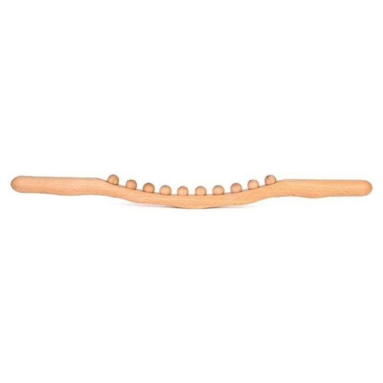 Wood Therapy Massage Tool Portable Manual Roller Stick for Athletes and Office Worker To Relieve Muscle Fatigue