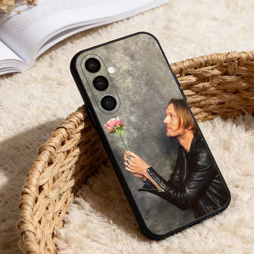 Look Jamie C-Campbell Bower Phone Case For Samsung Galaxy A13,21s,22,31,32,52,53,71,72,73,Soft Black Cover