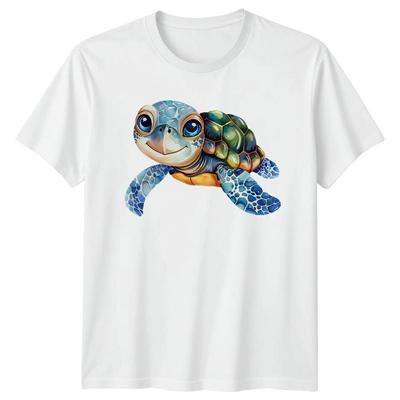 Cute Sea Turtle TShirt Marine Life 2026 Birthday Gift For Him And Her