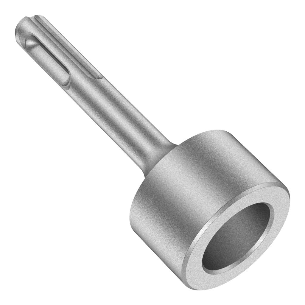 SDS-Plus Ground Rod Driver 30/45/65mm Diameter For Rotary Hammer Drills T Post Ground Rod Driver Tool Forged Steel Drill Bit