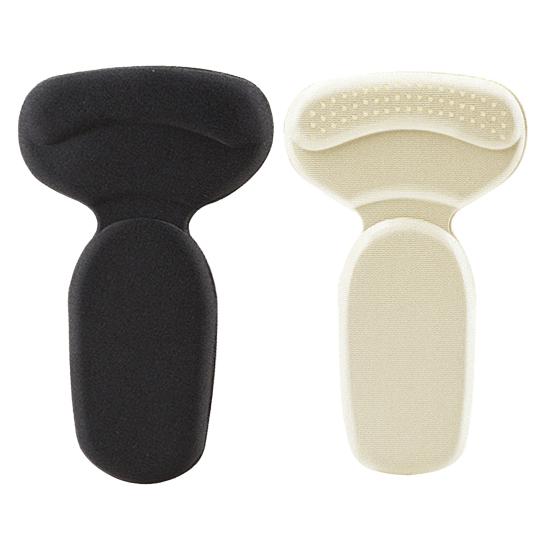 2 Pairs Breathable Heel Liner T-Shaped Heel Grips for Shoes Anti-Slip Cushion Pads for Loose Shoes Blister Prevention Size Adjuster for Heels