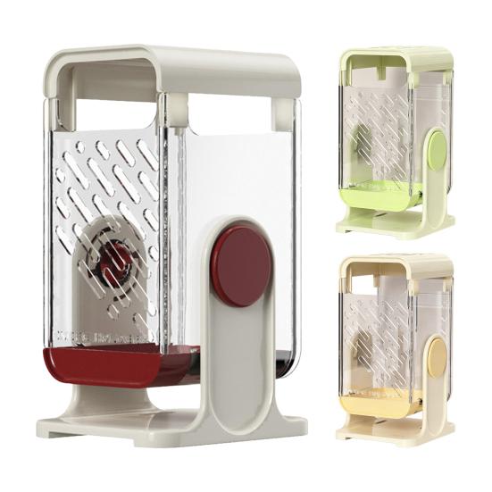 Rotating Tool Cutter Holder with Multi-Angle Hovering Shaft Rack Wall-Mounted or Countertop Drainage Organizer for Kitchen
