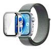 Pasek Nylonowy+Etui PC do Huawei Watch Fit 3/4/4 Pro Chroniące przed Upadkiem+Wygodna Oddychająca Opaska na Nadgarstek Correa